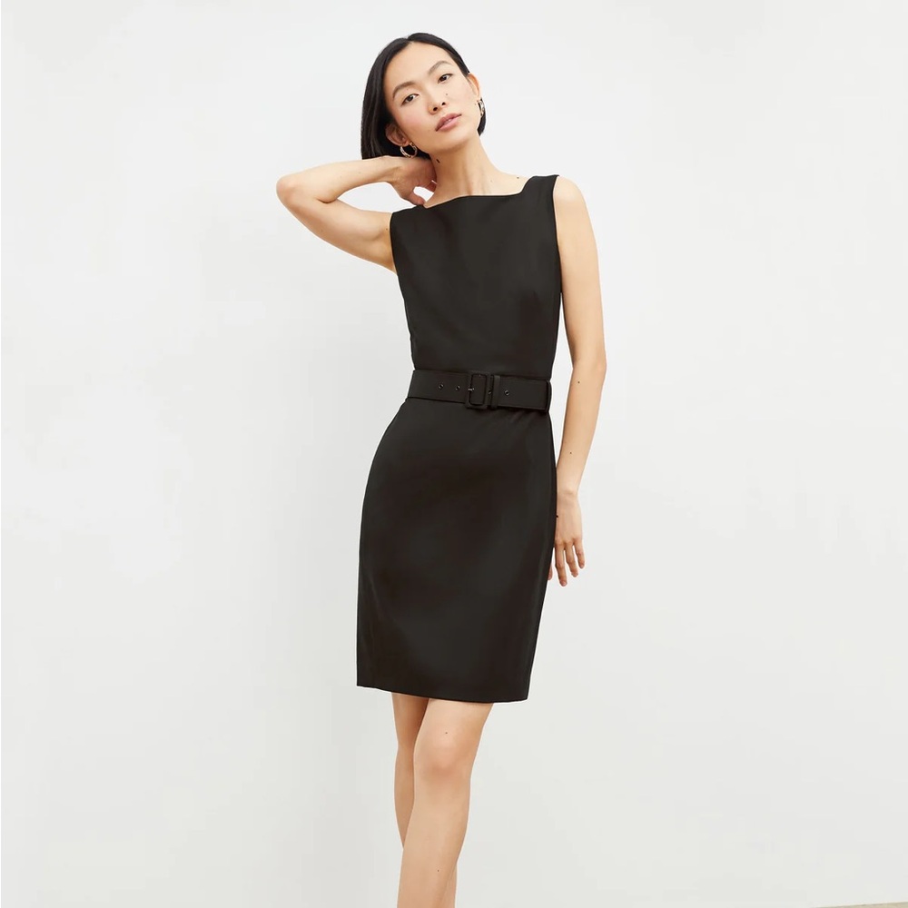 MM Lafleur Black Sleeveless Dress